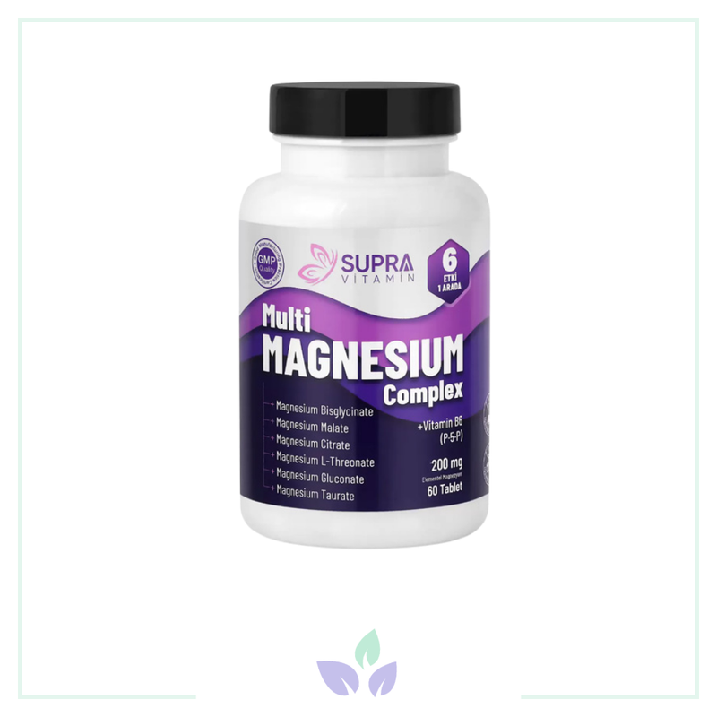 Supra Vitamin Multi Magnezyum Complex 60 Tablet