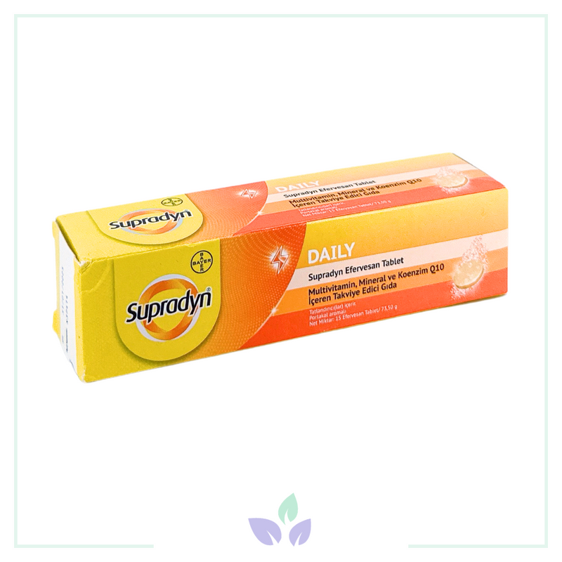 Supradyn Efervesan Portakal Aromalı 15 Tablet