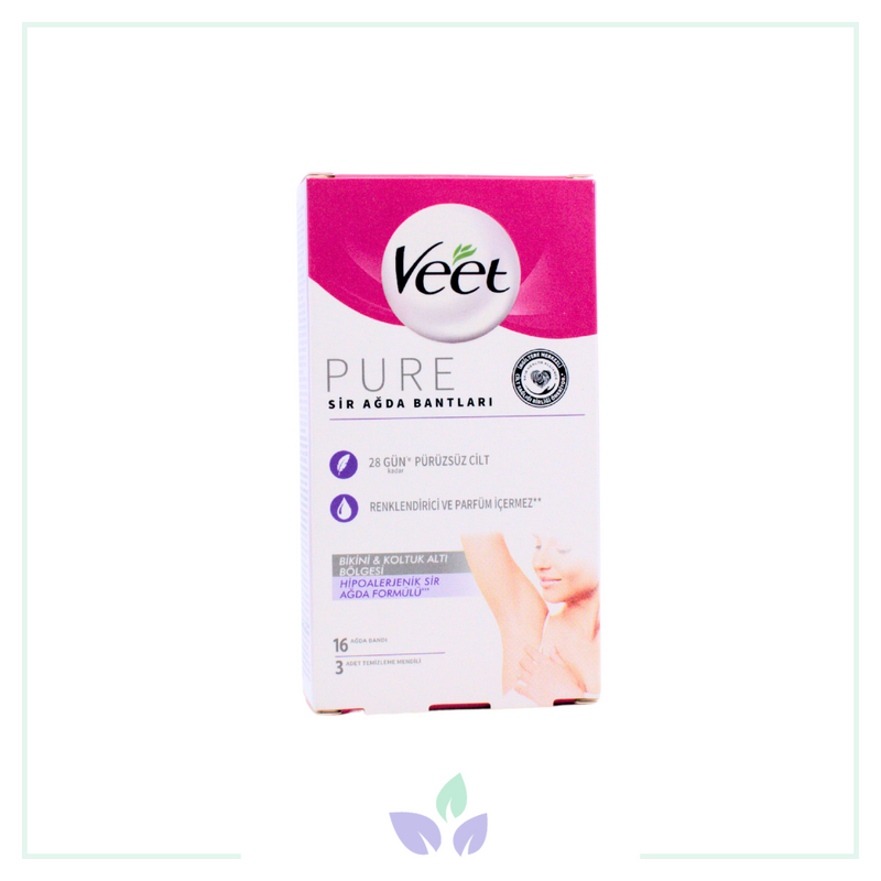 Veet Bikini Bölgesi ve Koltuk Altı 16 Adet Sir Ağda Bandı