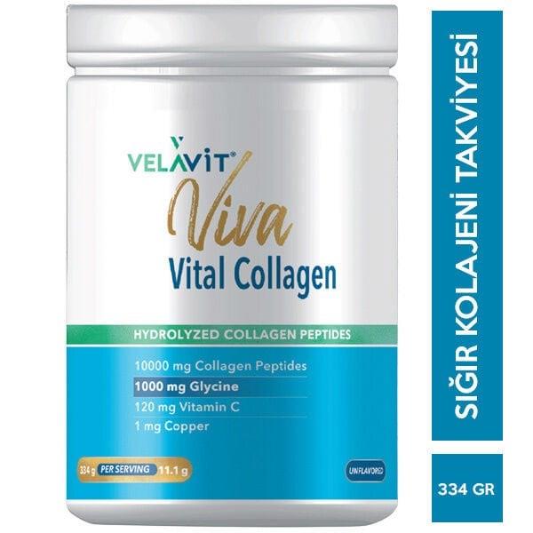 Velavit Viva Vital Collagen Toz Takviye Edici Gıda 334 gr