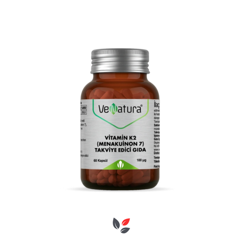 Venatura Vitamin K2 Menakuinon 7 Takviye Edici Gıda 60 Kapsül