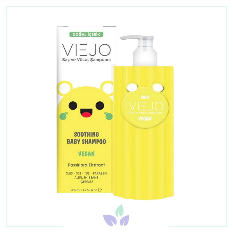 Viejo Vegan Bebek Saç Ve Vücut Şampuanı 400 ml