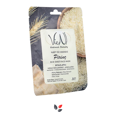 Vien Best Super Food Pirinç Kagıt Yüz Maskesi-Beyazlatıcı Etki