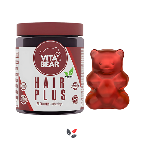 Vita Bear Hair Plus Vegan Saç Vitamini 60 Gummies