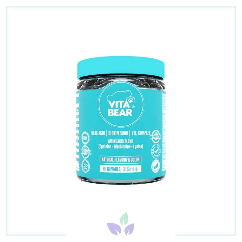 Vita Bear Strong Hair Gummy Vitamin 60 Adet