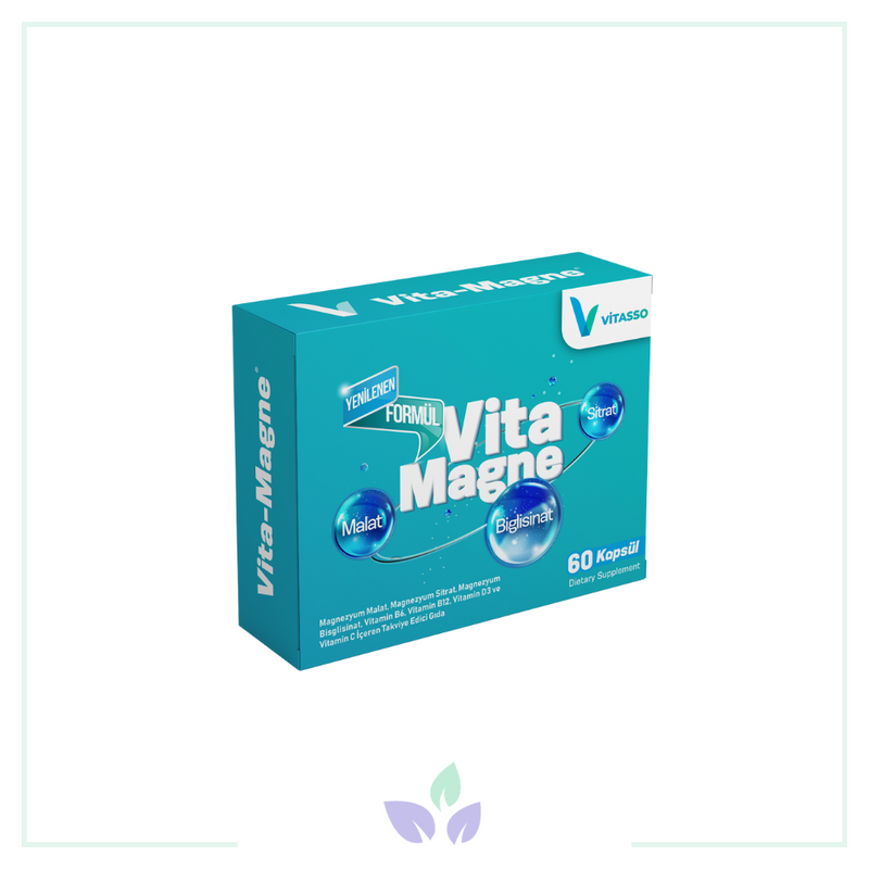 Vita Magne Magnezyum 60 Kapsül