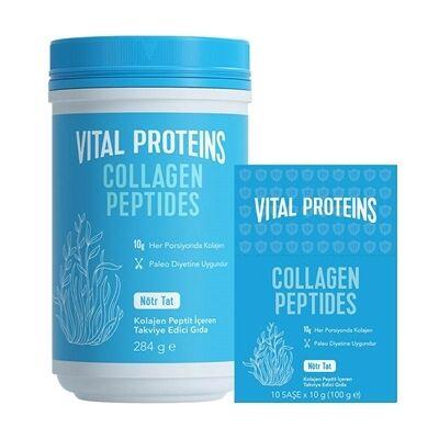 Vital Proteins Collagen Peptides Nötr Tat Takviye Edici Gıda 284 gr