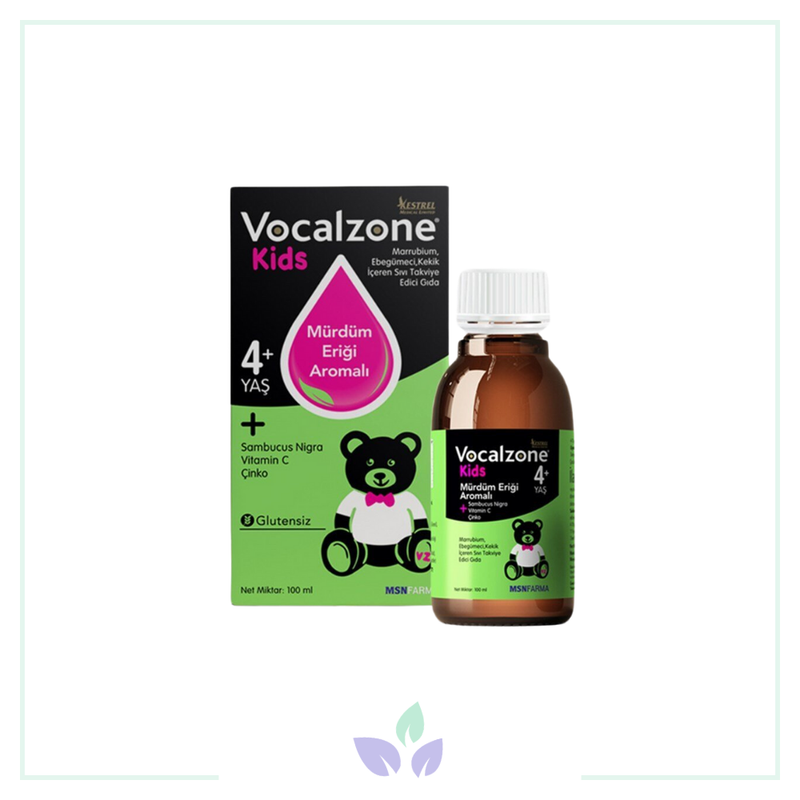 Vocalzone Kids Öksürük Şurubu 100 ml