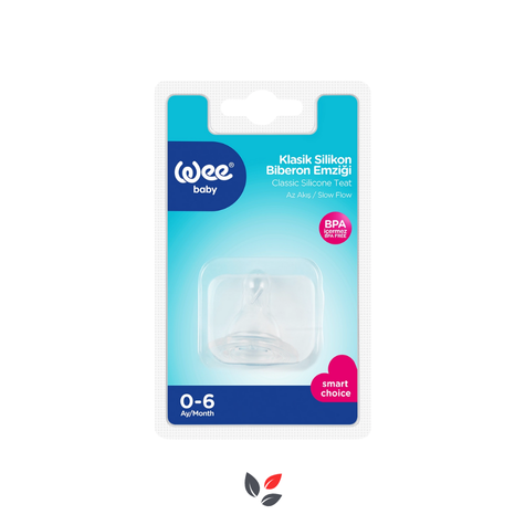 Wee Baby 866 Biberon Emziği Silikon No: 1 0-6 Ay