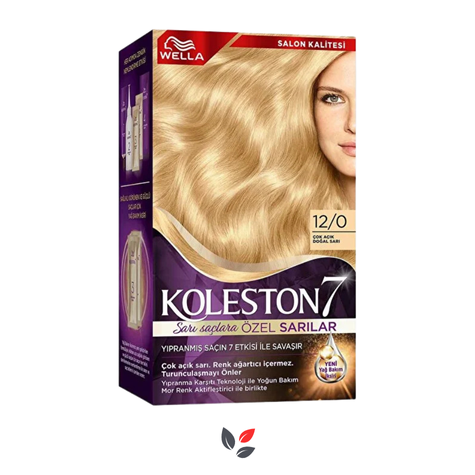 Wella Koleston 12/0 Açık Doğal Sarı Saç Boyası