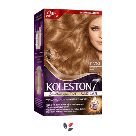 Wella Koleston 12/81 Kit Boya Küllü İnci Sarısı