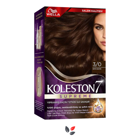 Wella Koleston 3/0 Koyu Kahve Saç Boyası