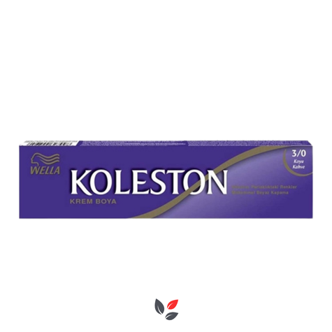 Wella Koleston 3/0 Koyu Kahve Tüp Saç Boyası