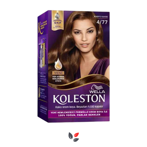 Wella Koleston 4/77 Kadife Kahve Saç Boyası