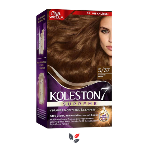 Wella Koleston 5/37 Kışkırtıcı Kahve Saç Boyası