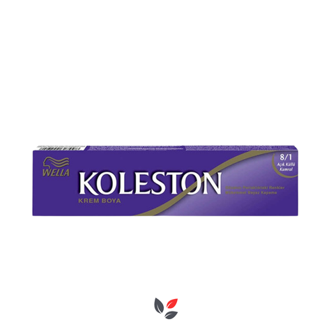 Wella Koleston 8.1 Küllü Açık Kumral Tüp Saç Boyası