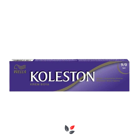 Wella Koleston 9/0 Sarı Tüp Saç Boyası