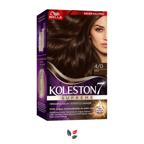 Wella Koleston Supreme Saç Boyası 4/0 Kahve