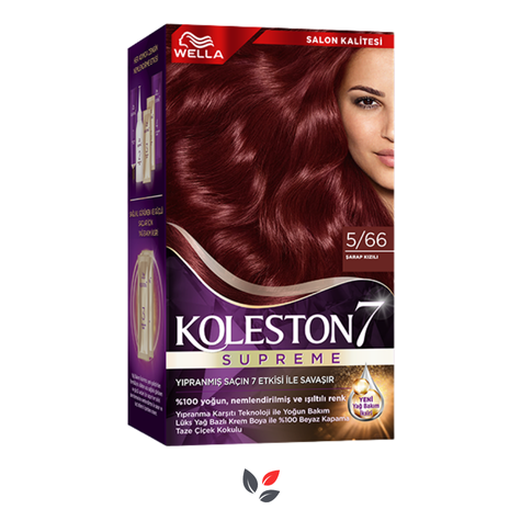 Wella Koleston Supreme Saç Boyası 5/66 Şarap Kızılı