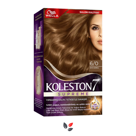 Wella Koleston Supreme Saç Boyası 6/0 Koyu Kumral