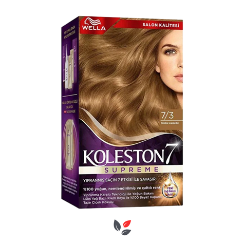 Wella Koleston Supreme Saç Boyası 7/3 Fındık Kabuğu