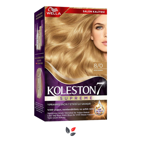 Wella Koleston Supreme Saç Boyası 8/0 Açık Kumral