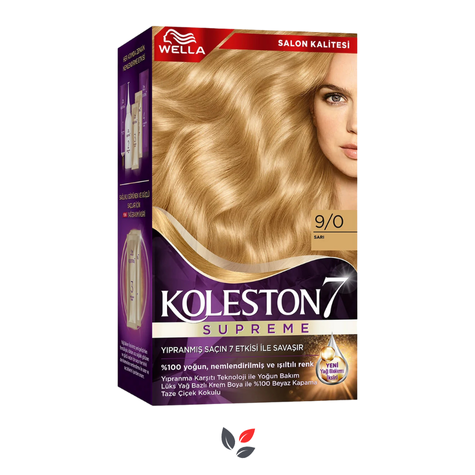 Wella Koleston Supreme Saç Boyası 9/0 Sarı