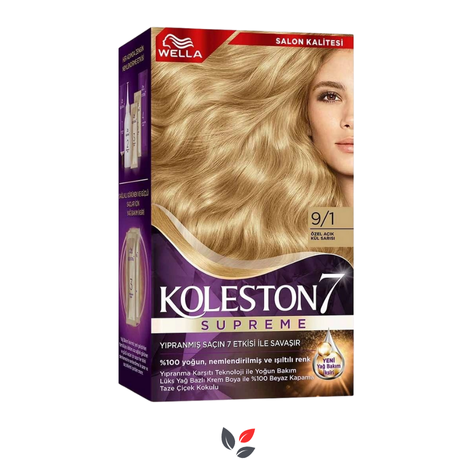 Wella Koleston Supreme Saç Boyası 9/1 Özel Açık Kül Sarısı