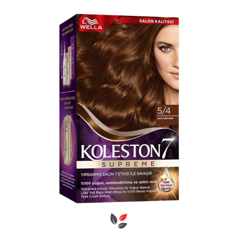 Wella Koleton 5/4 Açık Kestane Set Saç Boyası