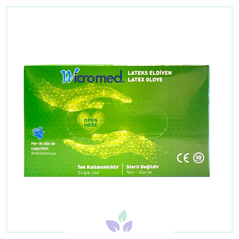 Wicromed Latex Eldiven 10'Lu Medium