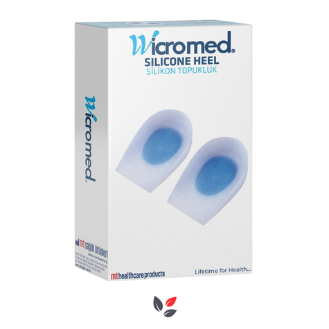 Wicromed Ortopedik Silikon Topukluk No: 3 - Large