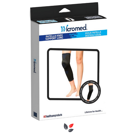 Wicromed Patella Destekli Örgü Dizlik - Small