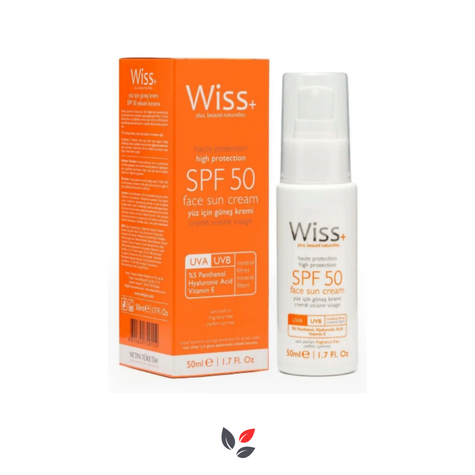 Wiss Plus Güneş Kremi Yüz İçin SPF50 50 ml