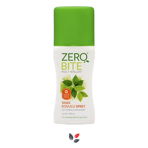 Zerobite Bitki Özlü Sinek ve Kene Kovucu Sprey 100 ml